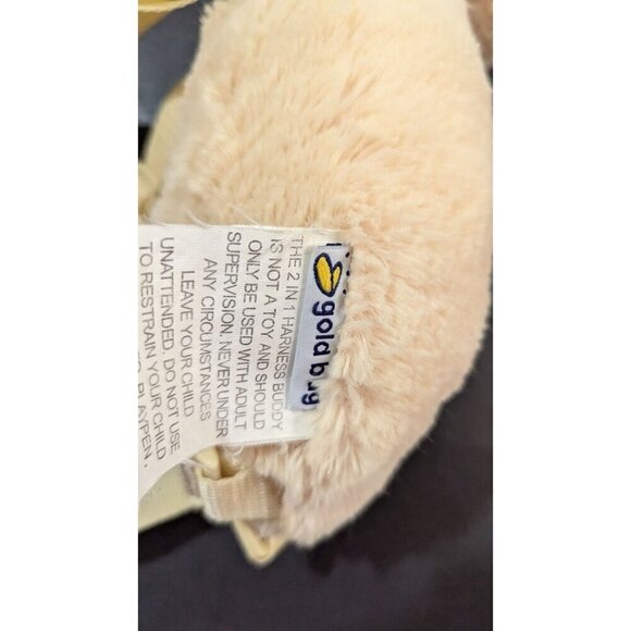 Gold Bug Child's Safety Harness Tan Dog Puppy Toddler Backpack NO Leash - Picture 8 of 9